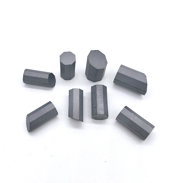 Octagonal and Square Carbide Inserts for Core Bits for Rotary Drilling